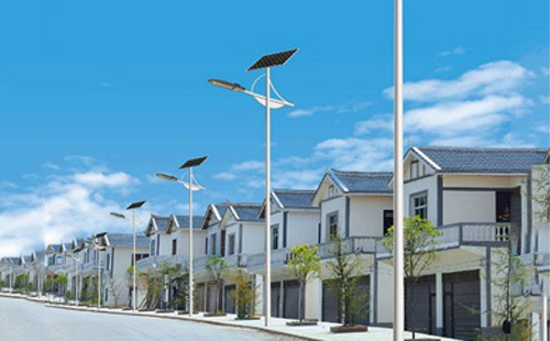 青海太阳能路灯配置与在乡村道路照明中的应用